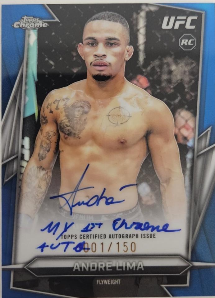 Andre Lima [Blue Refractor] #BAV-AL