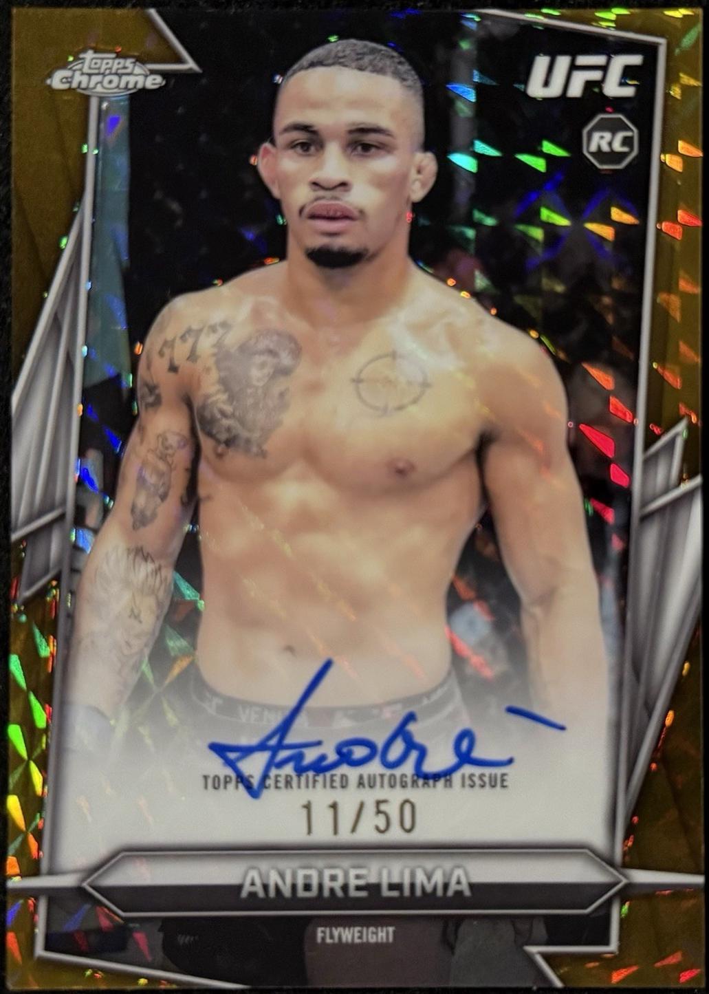 Andre Lima [Gold Refractor] #BAV-AL