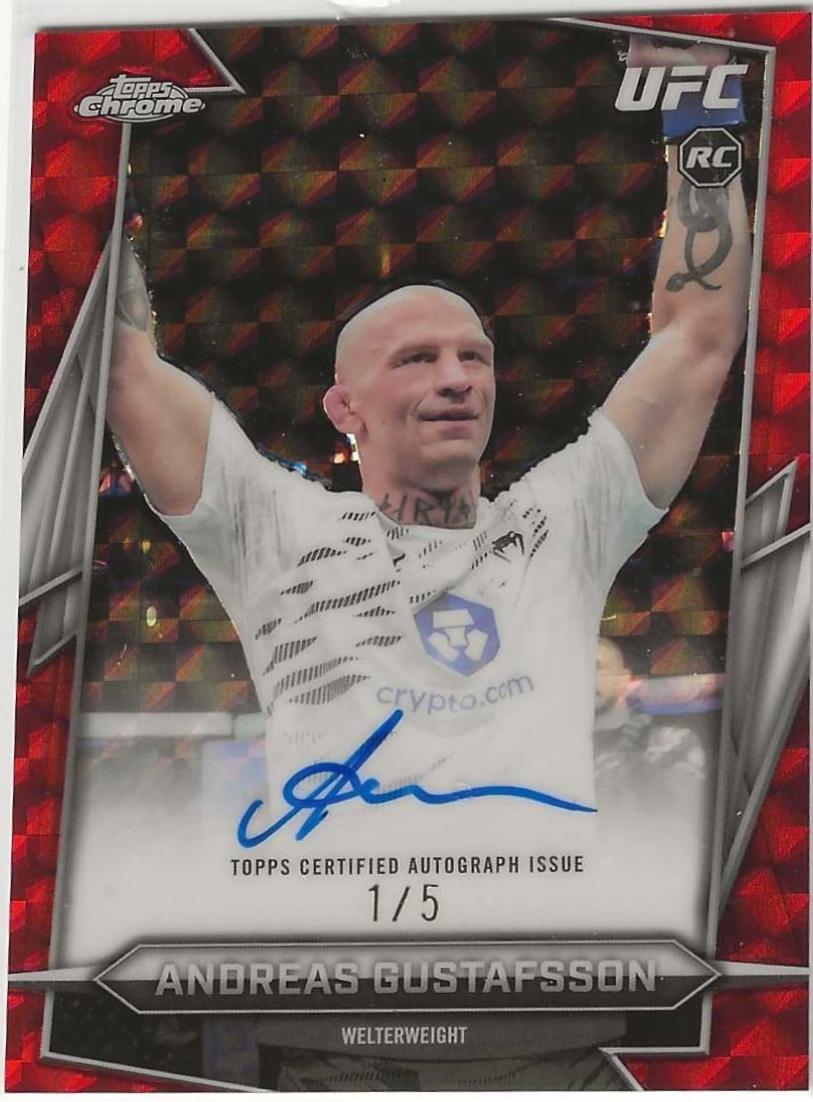 Andreas Gustafsson [Red Refractor] #BAV-AN