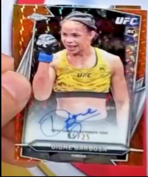 Dione Barbosa [Orange Geometric Refractor] #BAV-DB