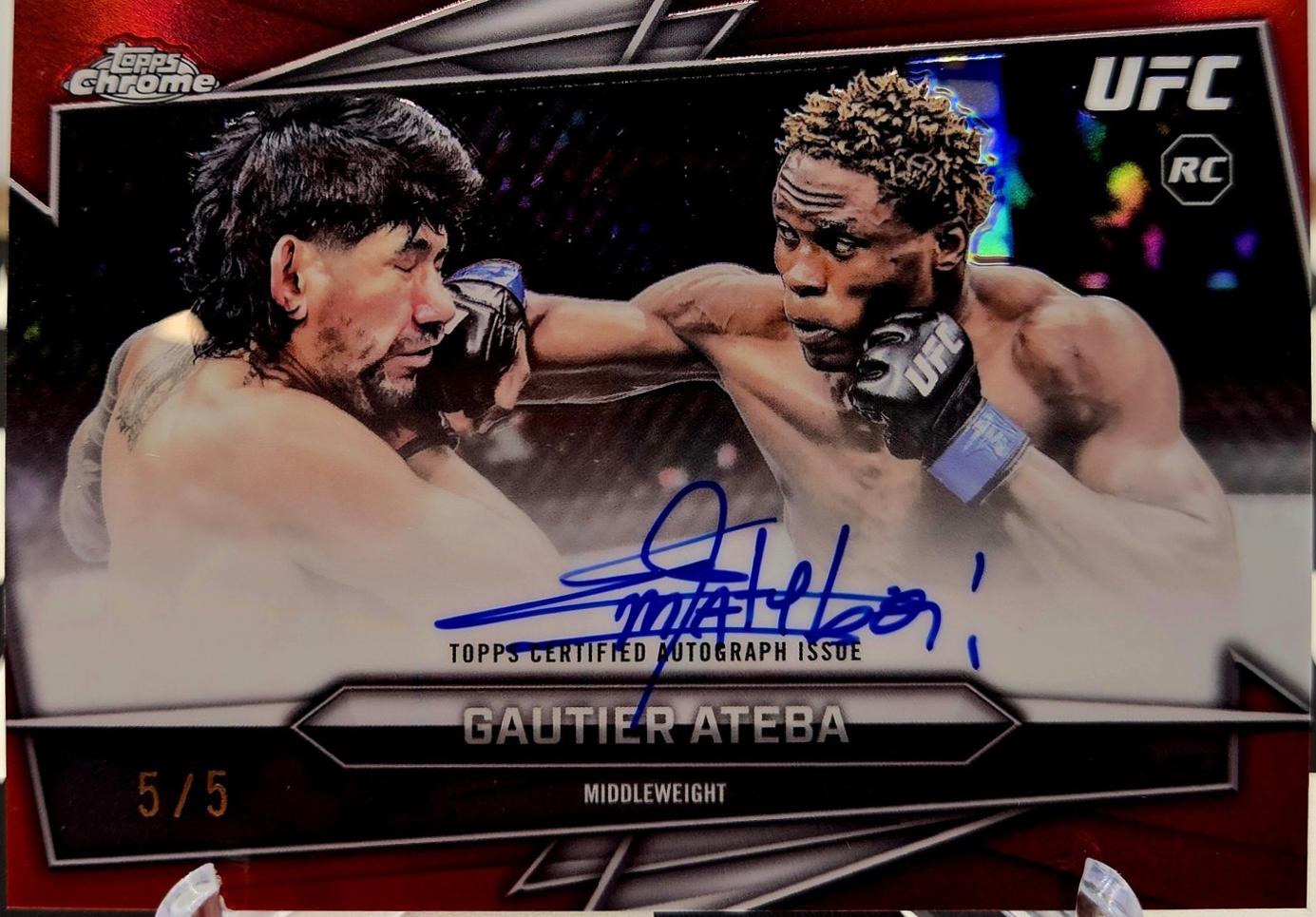 Gautier Ateba [Red Refractor] #BAV-AG