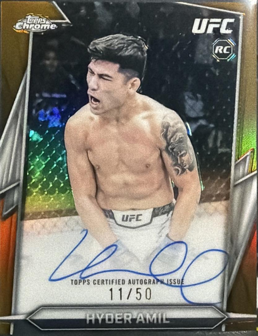 Hyder Amil [Gold Refractor] #BAV-HA