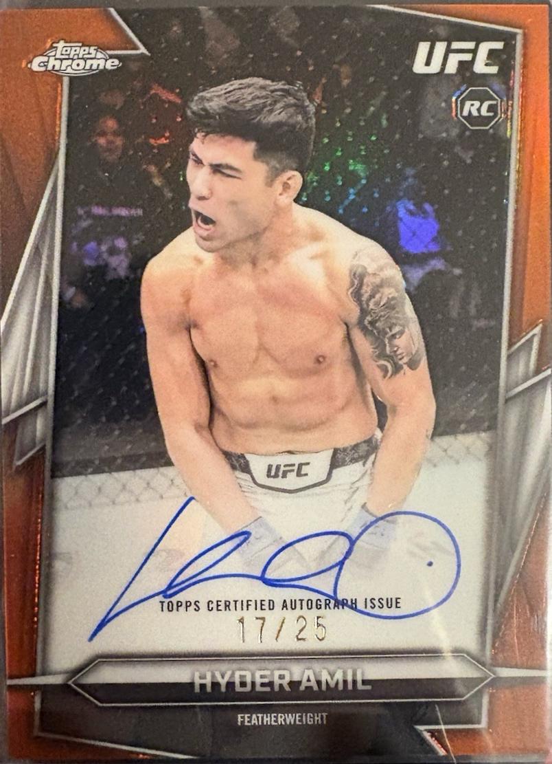 Hyder Amil [Orange Refractor] #BAV-HA