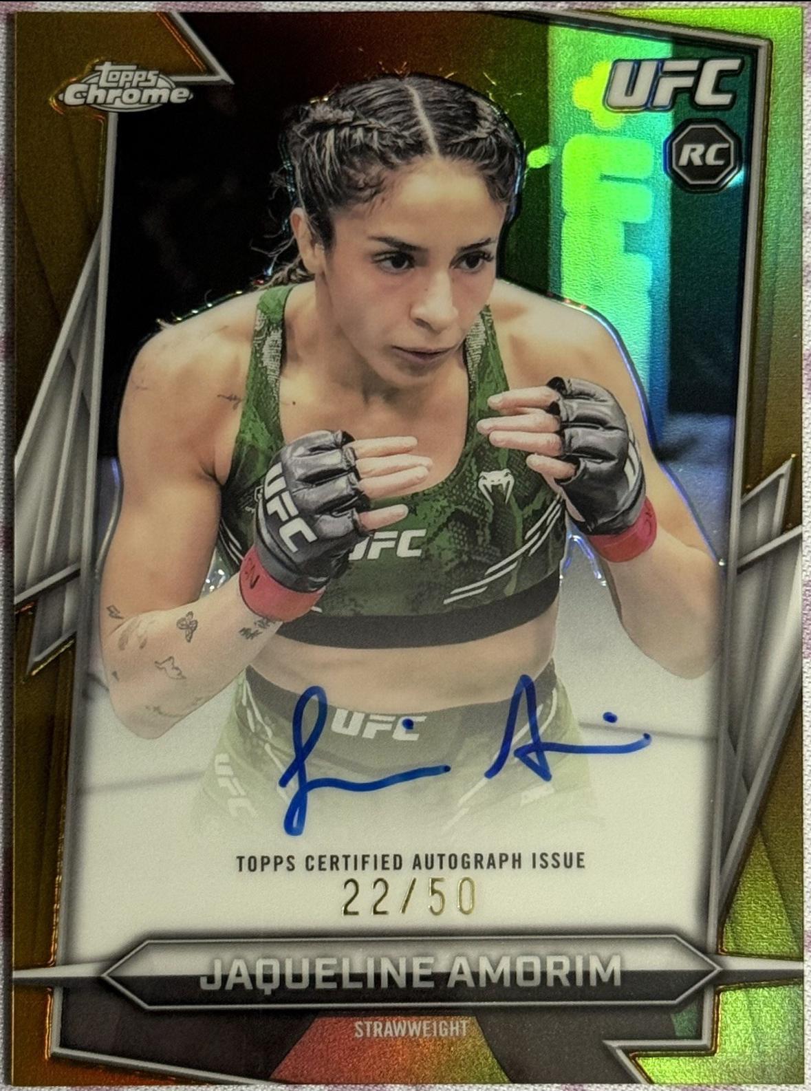 Jaqueline Amorim [Gold Refractor] #BAV-JA