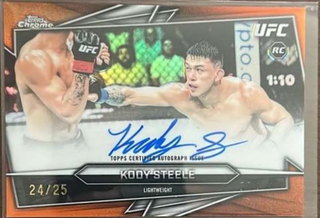Kody Steele [Orange Refractor] #BAV-KS