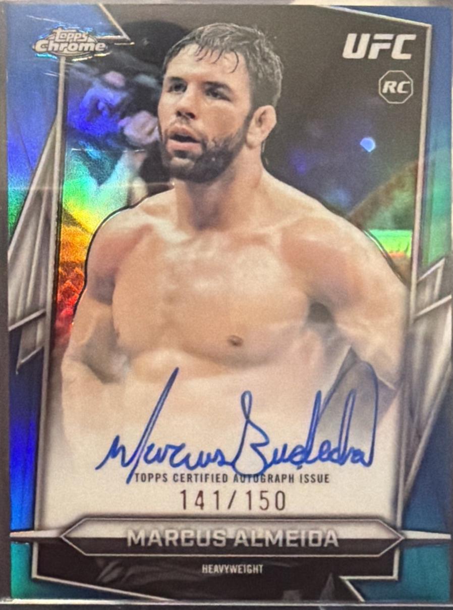 Marcus Almeida [Blue Refractor] #BAV-MZ