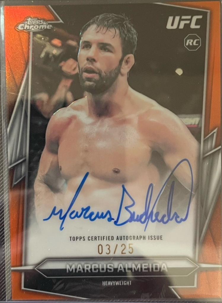 Marcus Almeida [Orange Refractor] #BAV-MZ