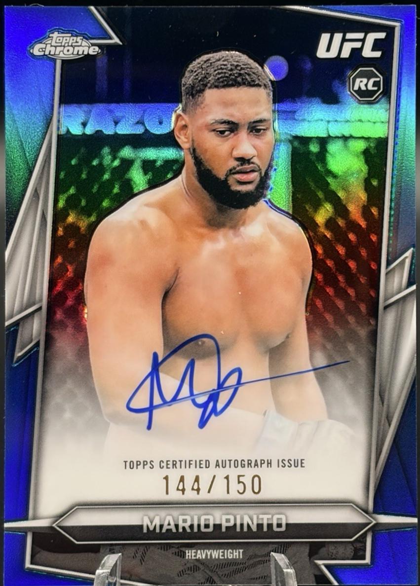 Mario Pinto [Blue Refractor] #BAV-MO