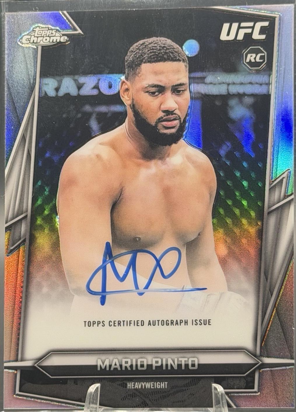 Mario Pinto [Refractor] #BAV-MO