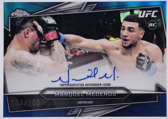 Marquel Mederos [Blue Refractor] #BAV-MM