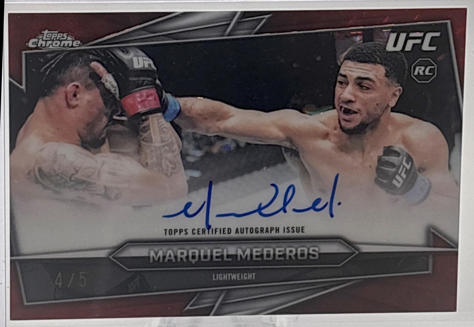 Marquel Mederos [Red Geometric Refractor] #BAV-MM