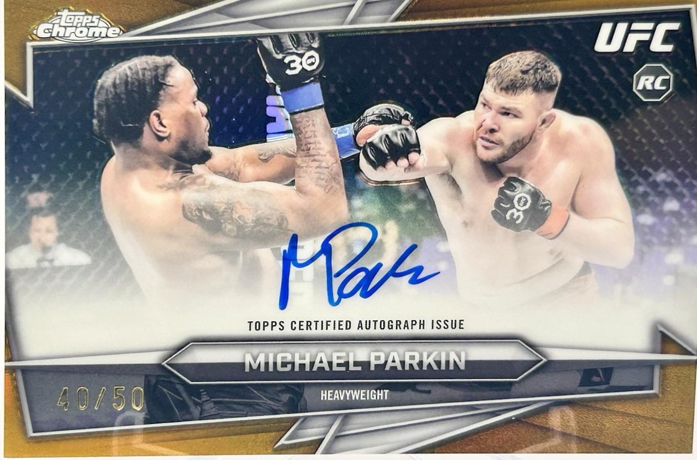 Michael Parkin [Gold Refractor] #BAV-MP