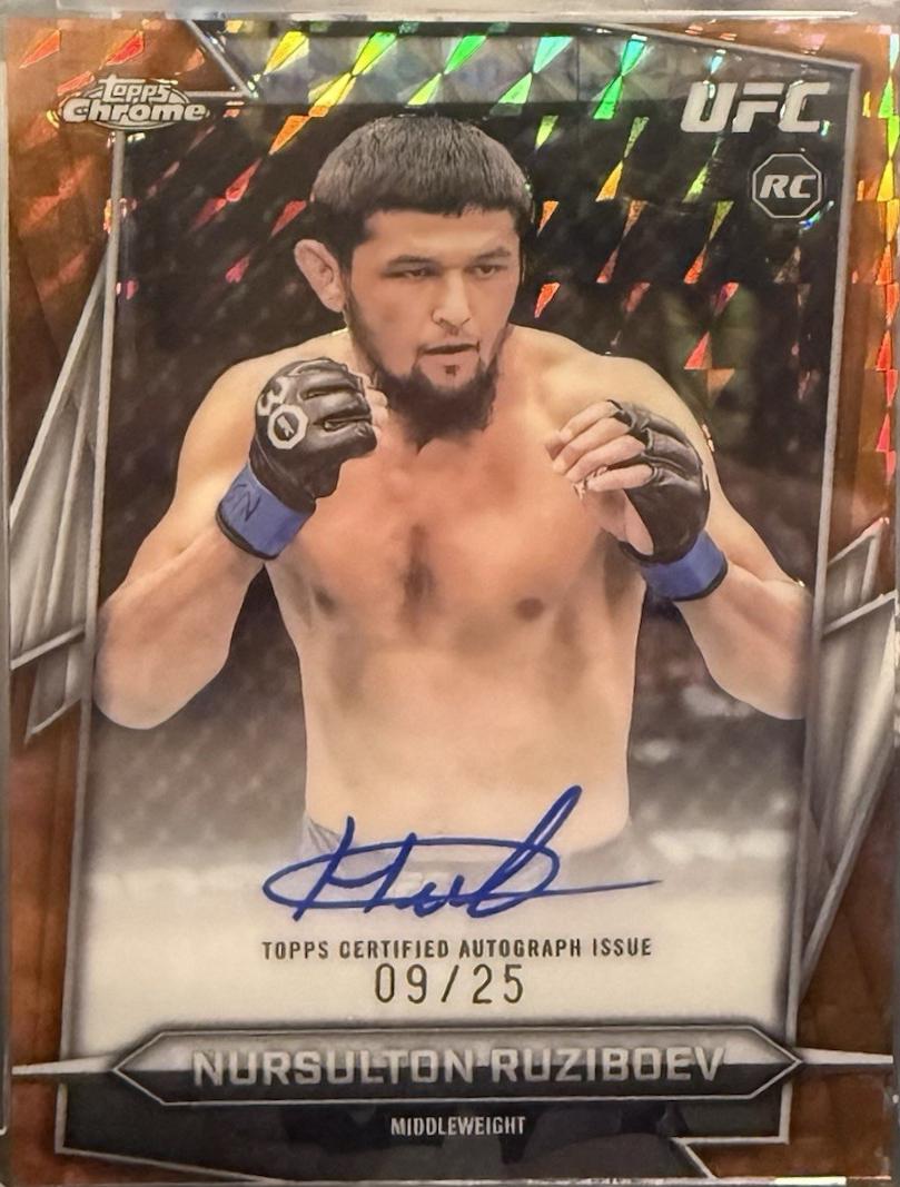 Nursulton Ruziboev [Orange Refractor] #BAV-NR