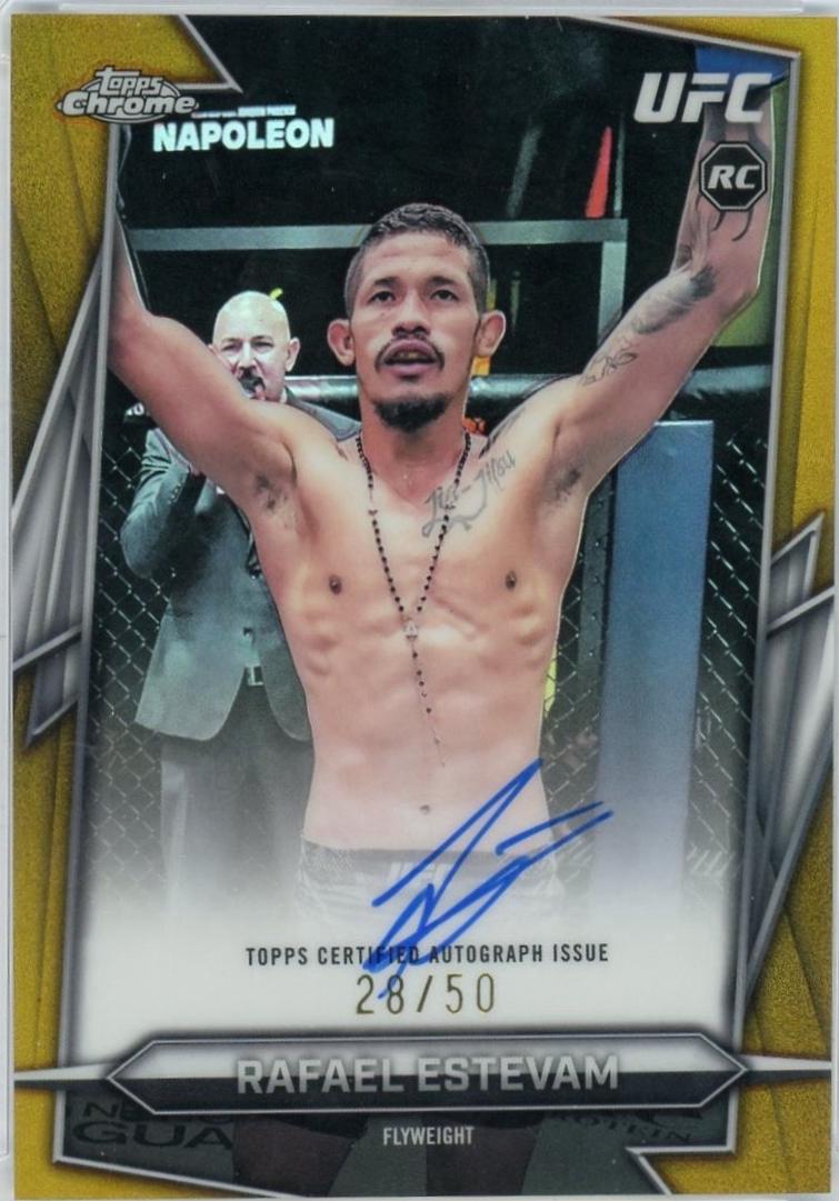 Rafael Estevam [Gold Refractor] #BAV-RE