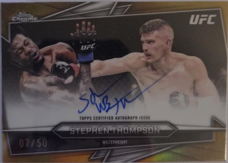 Stephen Thompson [Gold Refractor] #BAV-ST