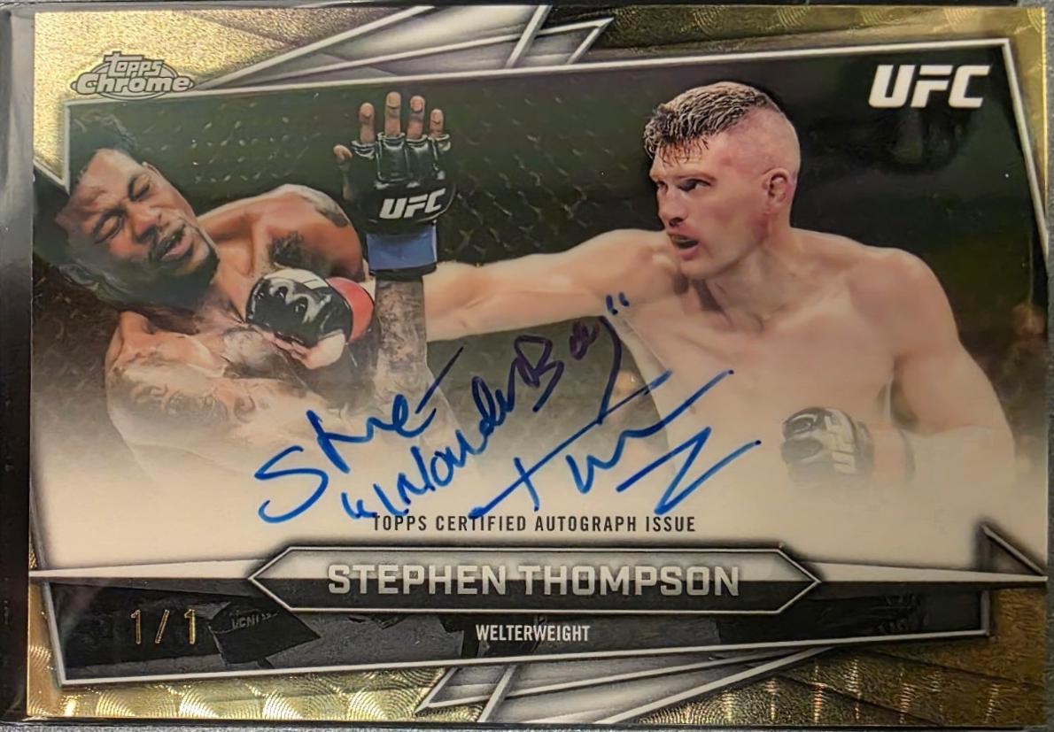 Stephen Thompson [Superfractor] #BAV-ST