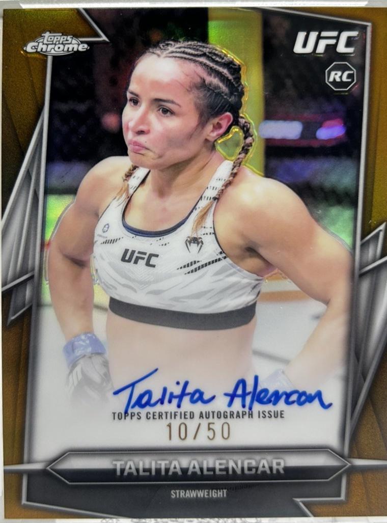 Talita Alencar [Gold Refractor] #BAV-TA