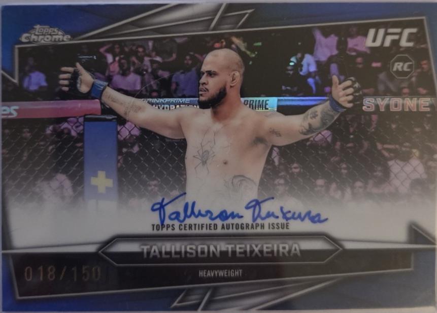 Tallison Teixeira [Blue Refractor] #BAV-TT