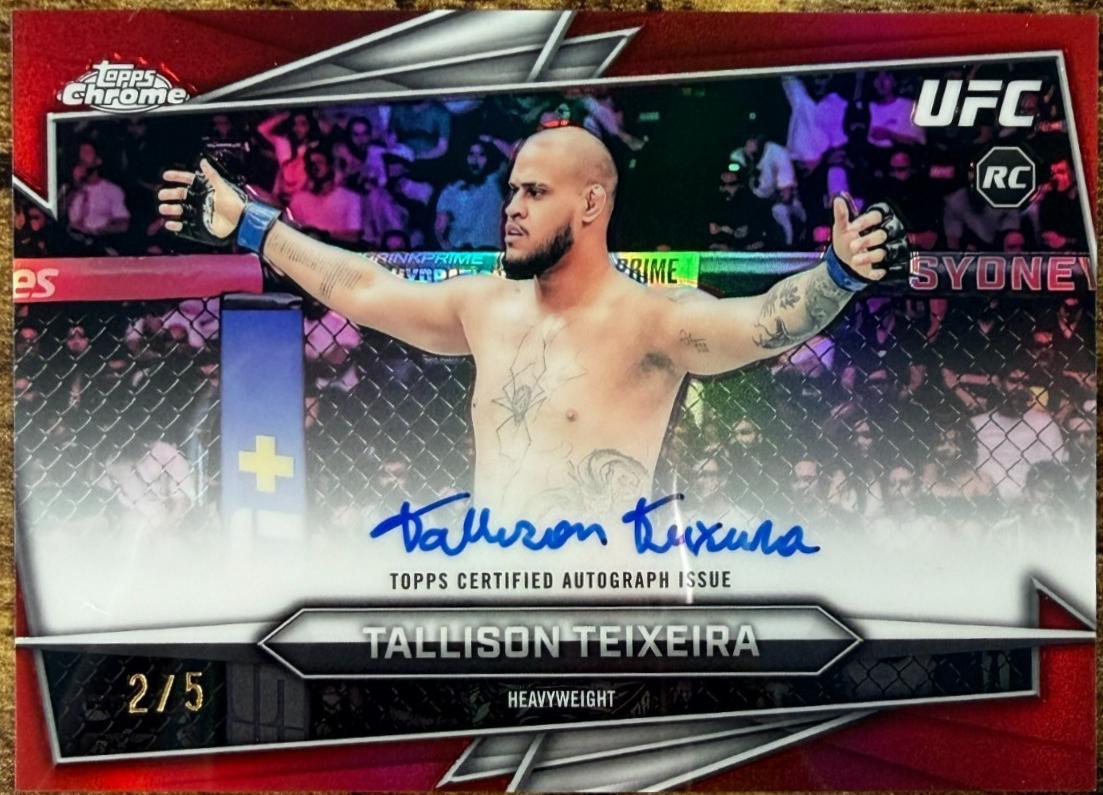 Tallison Teixeira [Red Refractor] #BAV-TT