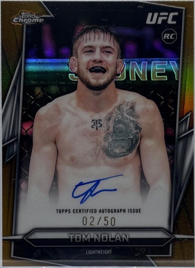 Tom Nolan [Gold Refractor] #BAV-TN