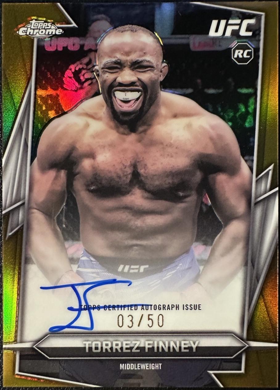 Torrez Finney [Gold Refractor] #BAV-TF