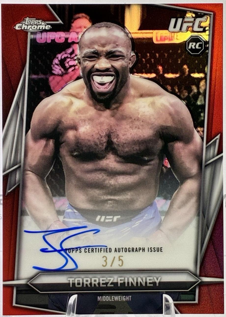 Torrez Finney [Red Refractor] #BAV-TF
