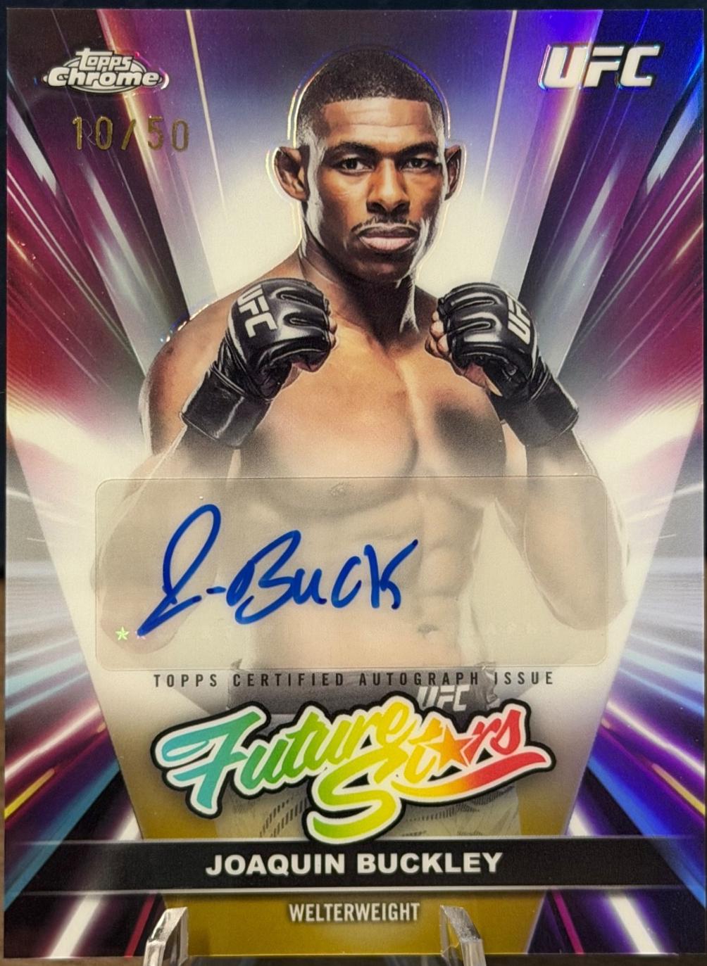 Joaquin Buckley [Gold Geometric Refractor] #FSA-JB