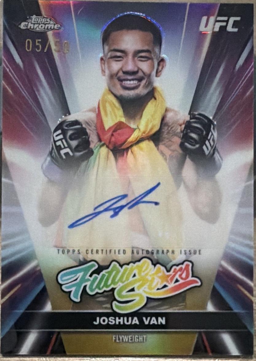 Joshua Van [Gold Geometric Refractor] #FSA-JV