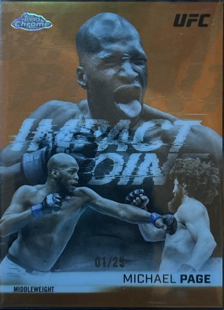 Michael Page [Orange Refractor] #IP-19
