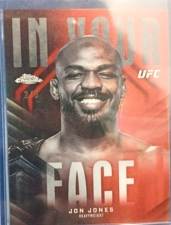 Jon Jones [Red Refractor] #IYF-8