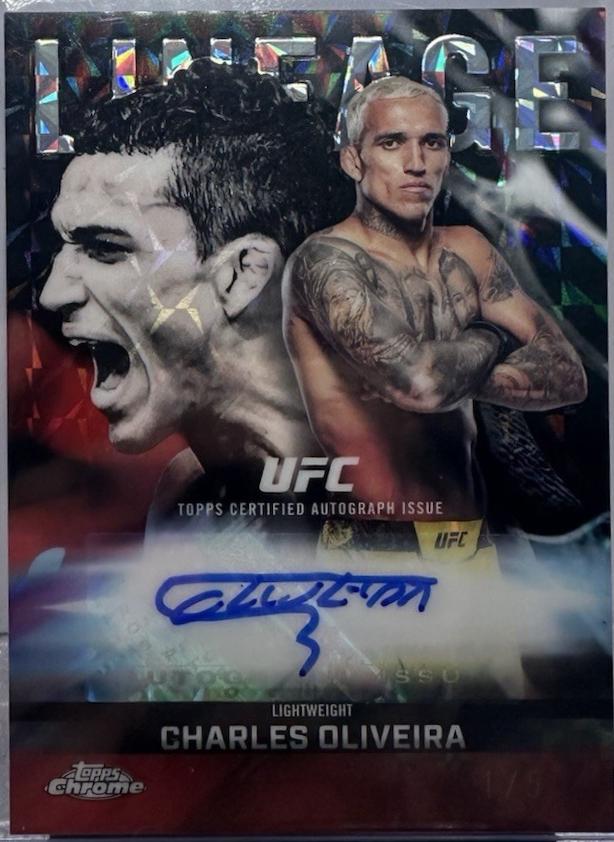 Charles Oliveira [Red Refractor] #CCA-CO