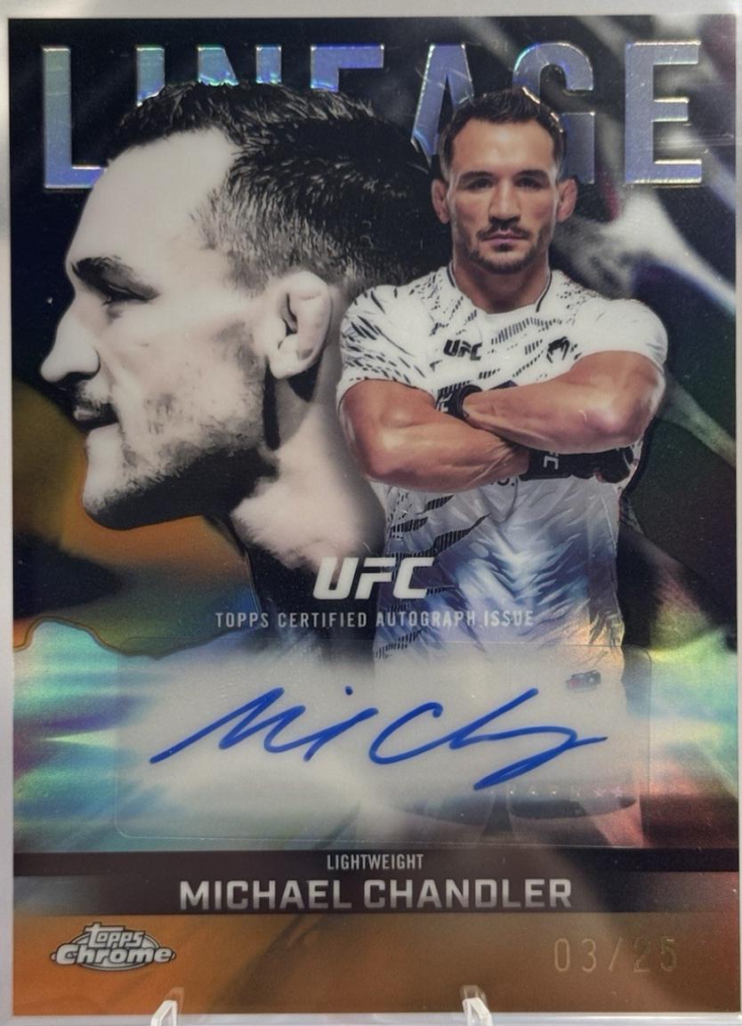 Michael Chandler [Orange Refractor] #CCA-MC