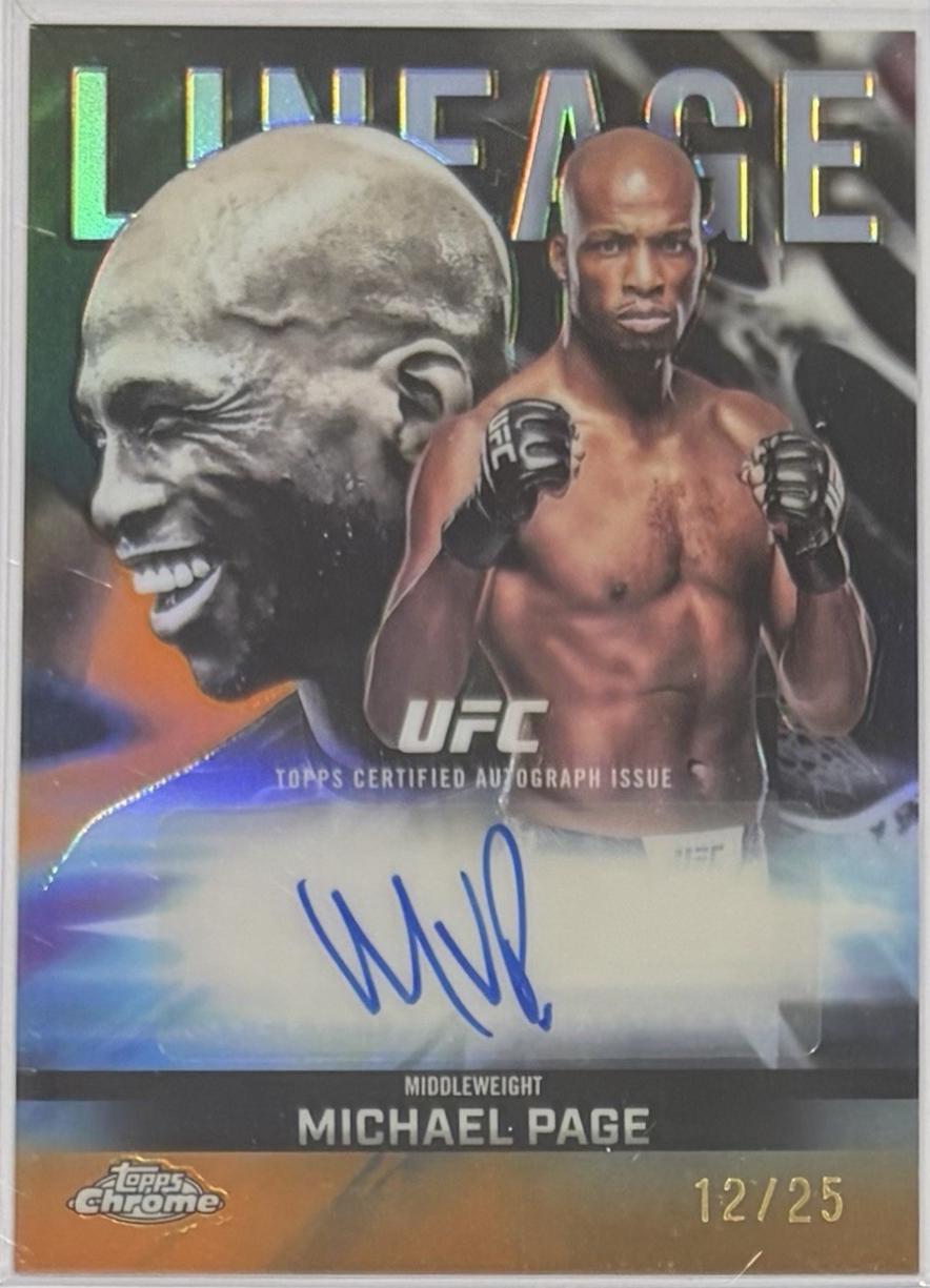 Michael Page [Orange Refractor] #CCA-MP