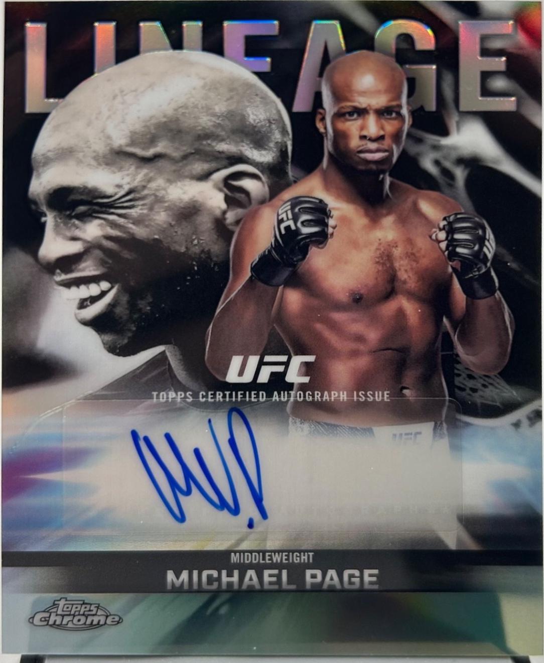 Michael Page [Refractor] #CCA-MP