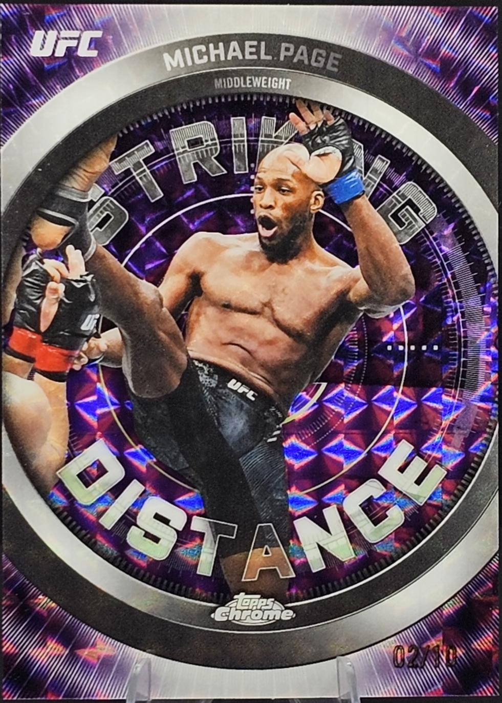 Michael Page [Purple Geometric Refractor] #SD-24