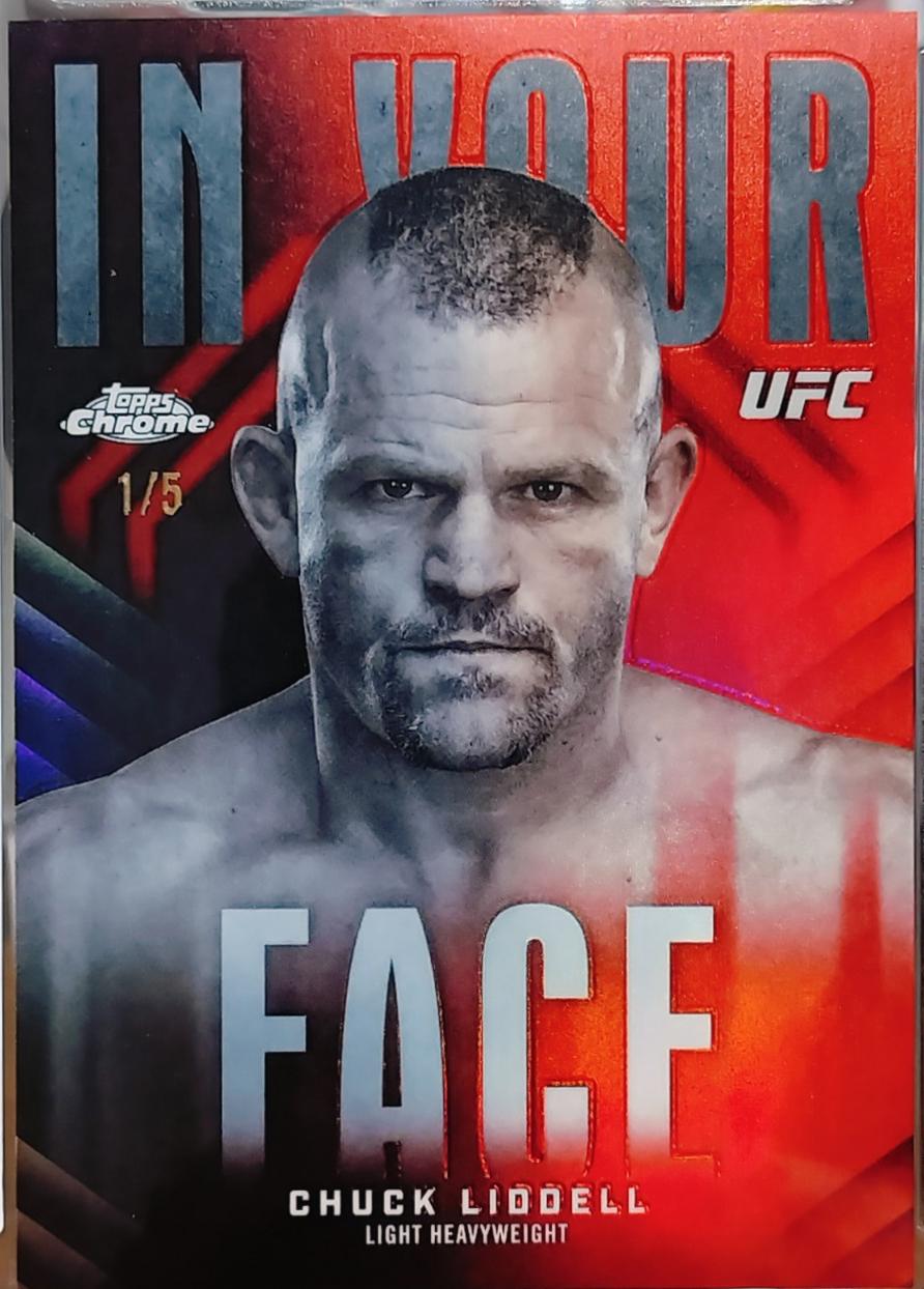 Chuck Liddell [Red Refractor] #IYF-10