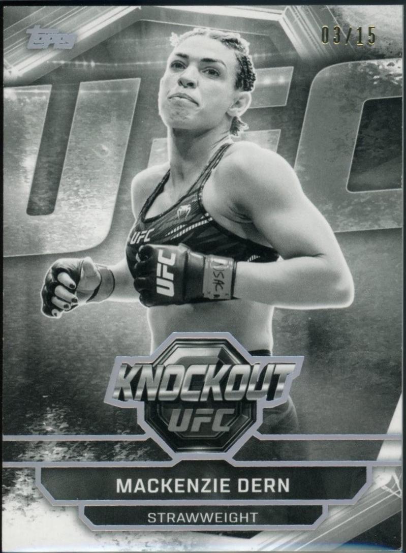 Mackenzie Dern [Black White] #30