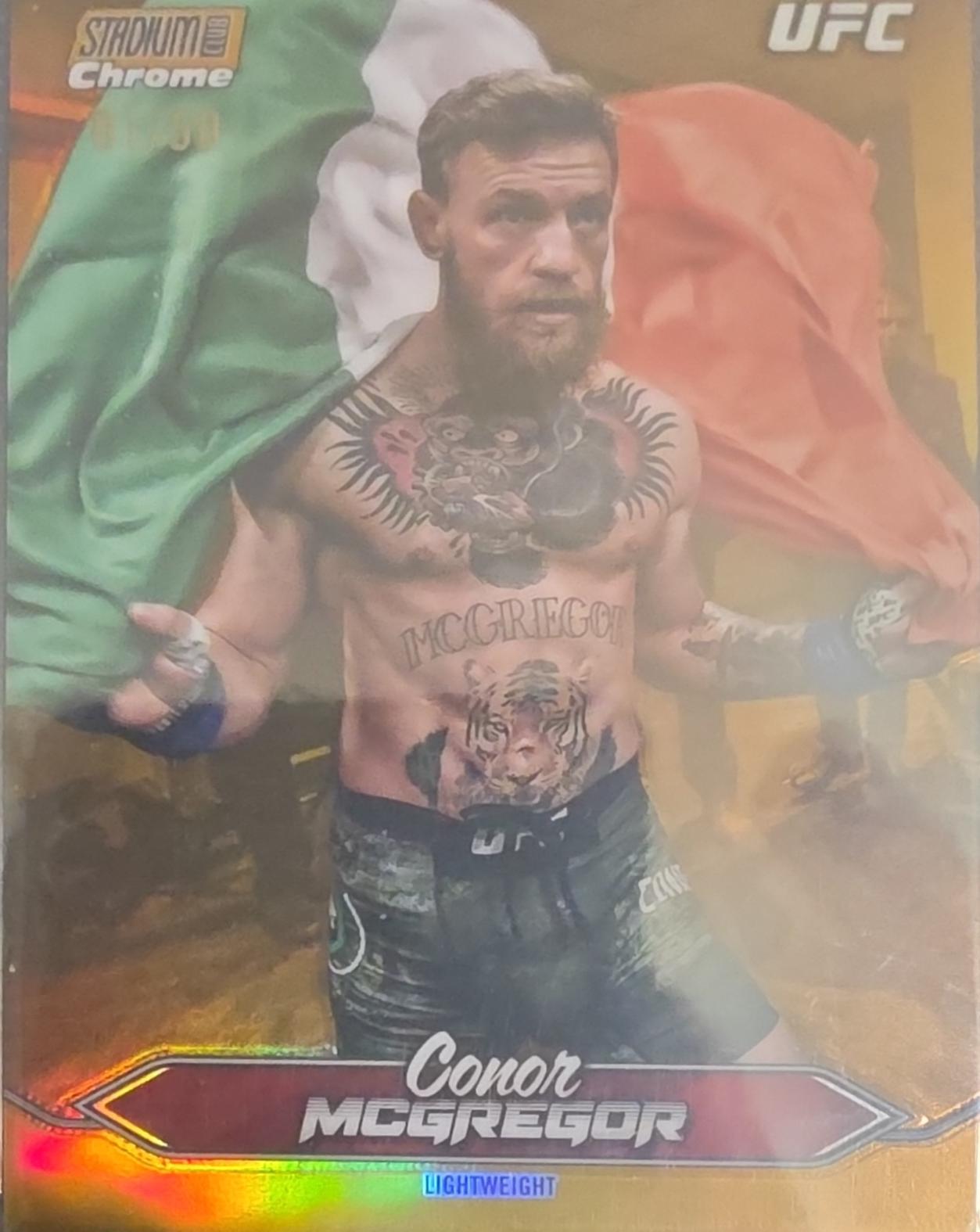 Conor McGregor [Gold Refractor] #C-200