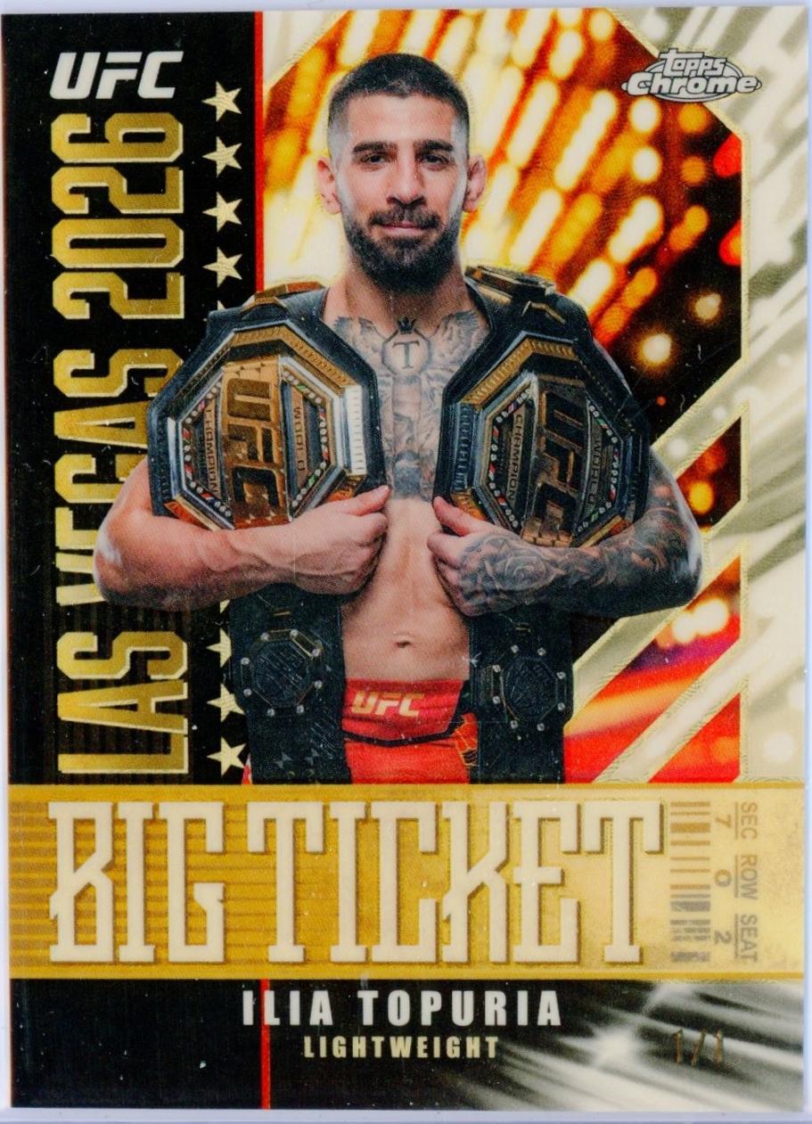 Ilia Topuria [Superfractor] #BT-16