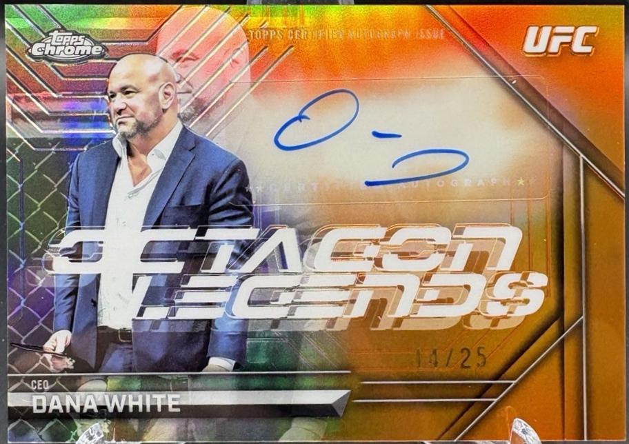 Dana White [Orange Refractor] #OLA-DW