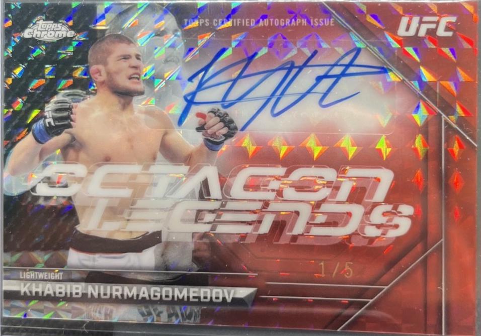 Khabib Nurmagomedov [Red Geometric Refractor] #OLA-KN