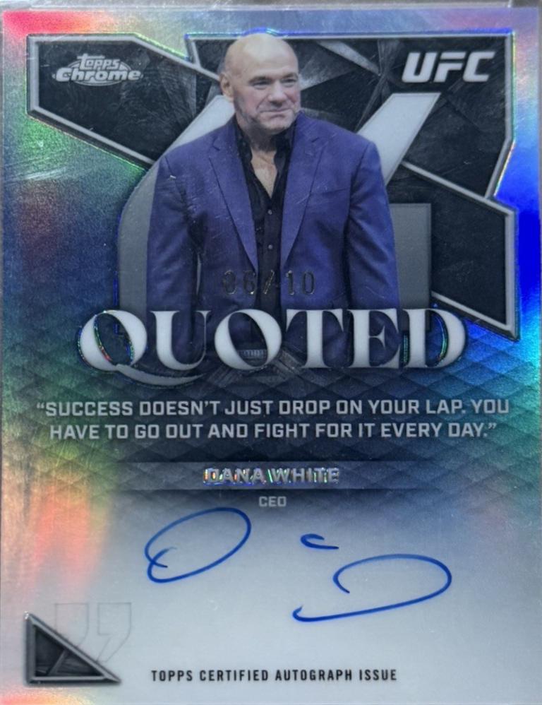 Dana White #QA-DW