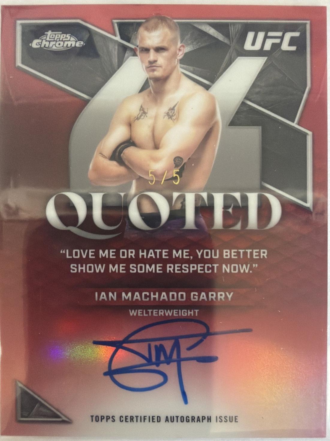 Ian Machado Garry [Red] #QA-IG