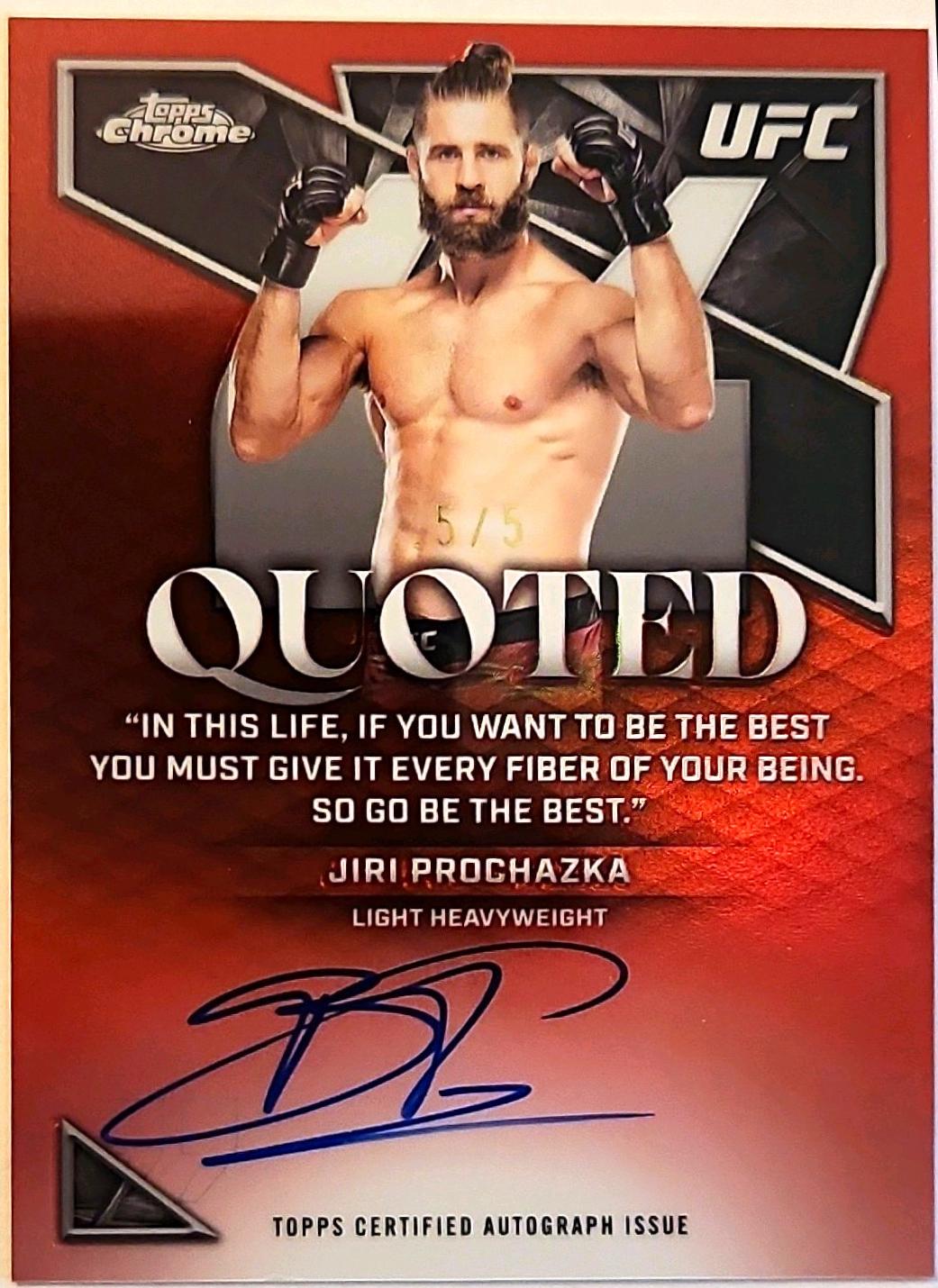 Jiri Prochazka [Red] #QA-JP