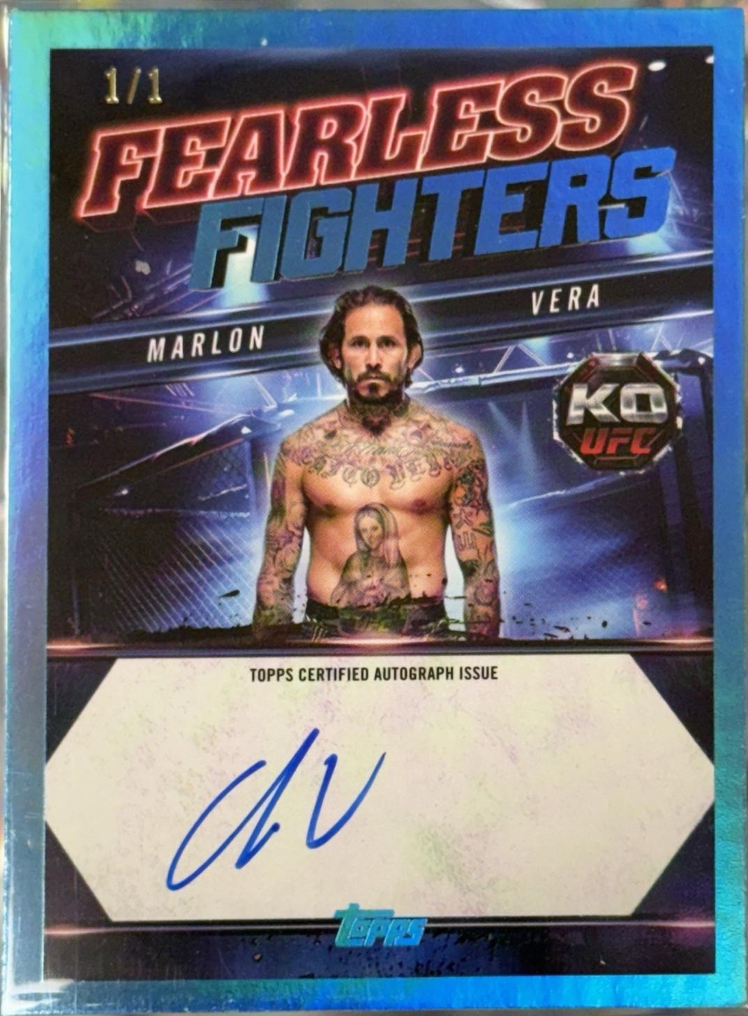 Marlon Vera [Platinum] #FF-MV