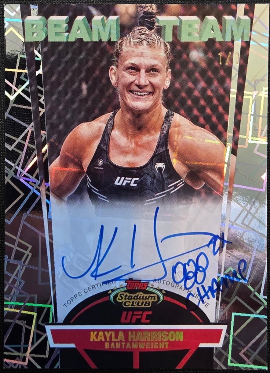 Kayla Harrison [Gold Rainbow] #BTA-KH