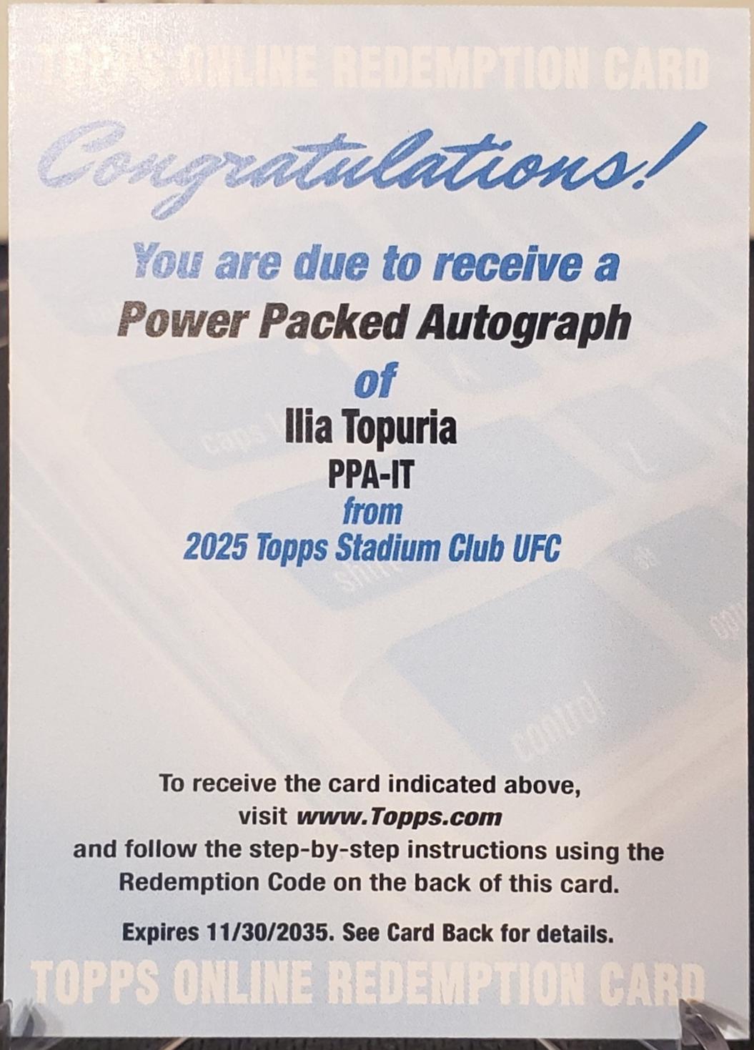 Ilia Topuria #PPA-IT