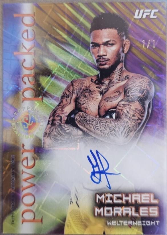 Michael Morales [Gold Rainbow] #PPA-MM