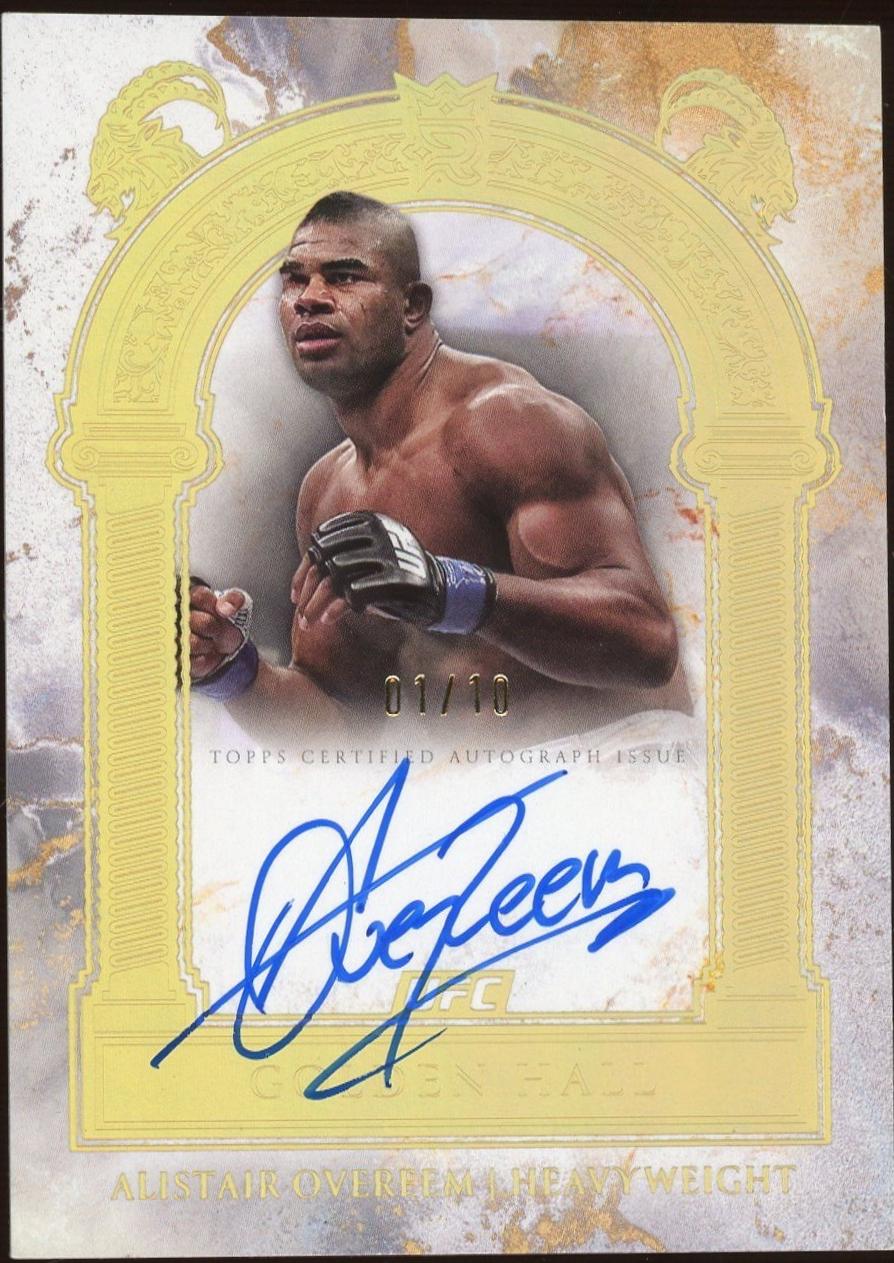 Alistair Overeem [Gold] #GH-AO