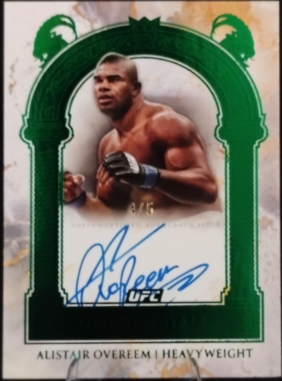 Alistair Overeem [Green] #GH-AO